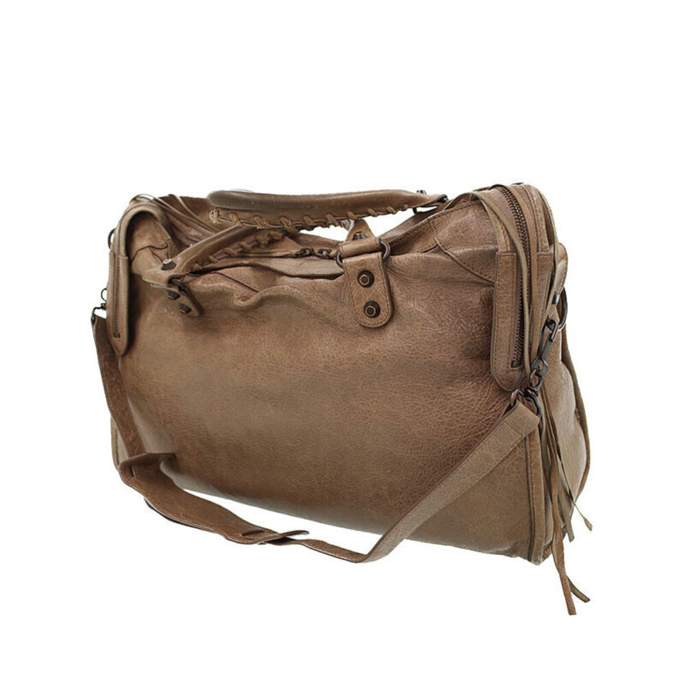Balenciaga Shoulder Bag City The Leather
